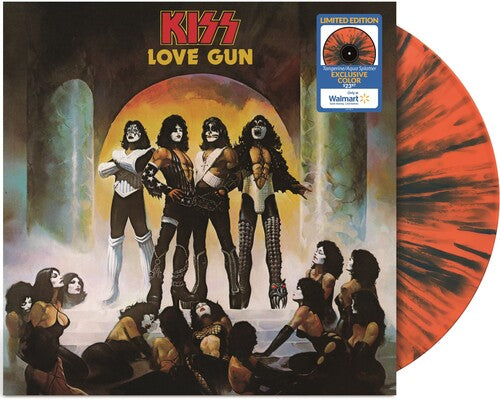 Kiss - Love Gun (Limited Edition, Tangerine/ Aqua Splatter Colored Vinyl)