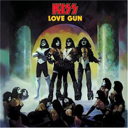 Kiss - Love Gun (Limited Edition, Tangerine/ Aqua Splatter Color Vinyl) - Joco Records