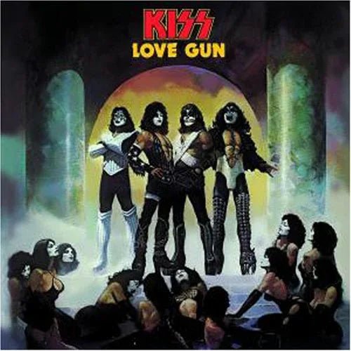 Kiss - Love Gun (Limited Edition, Tangerine/ Aqua Splatter Vinyl) - Joco Records