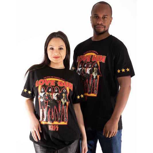 Kiss - Love Gun Stars (T-Shirt) - Joco Records