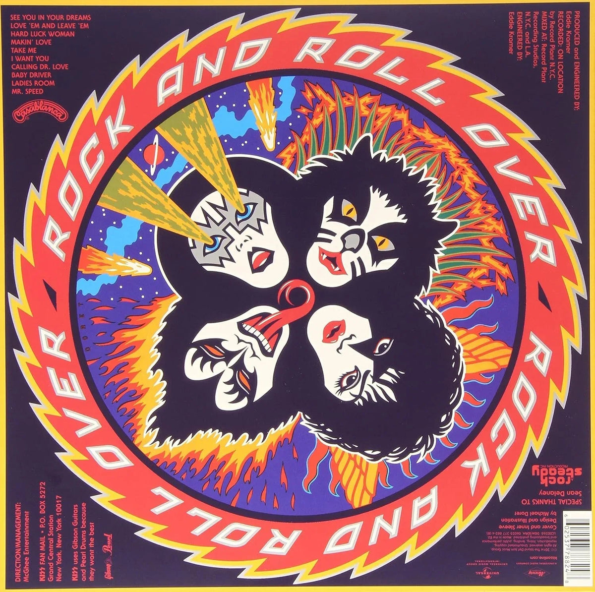 Kiss - Rock And Roll Over (Remastered, 180 Gram) (LP) - Joco Records