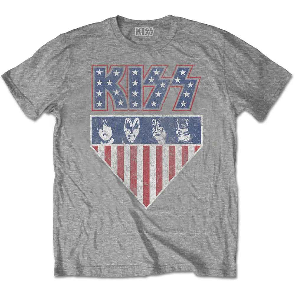 Kiss - Stars And Stripes (T-Shirt) - Joco Records