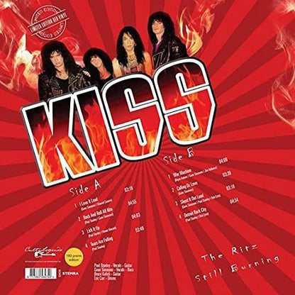 Kiss - The Ritz Still Burning (Limited Edition Broadcast Import, Red Vinyl) (LP) - Joco Records