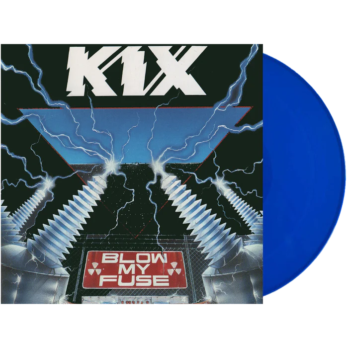 Kix - Blow My Fuse (Limited Anniversary Edition, Blue Vinyl) (LP) - Joco Records