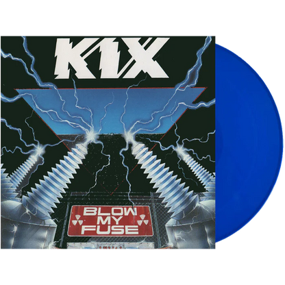Kix - Blow My Fuse (Limited Anniversary Edition, Blue Vinyl) (LP) - Joco Records
