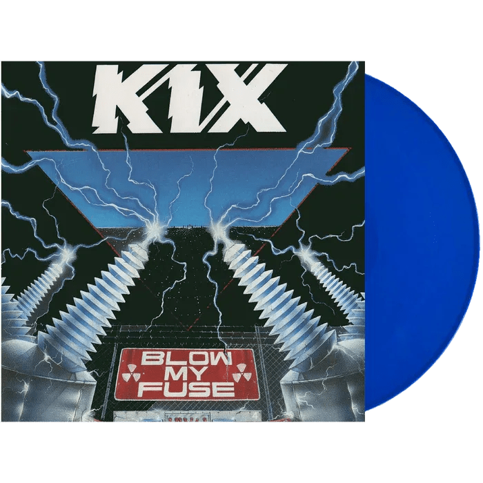 Kix - Blow My Fuse (Limited Anniversary Edition, Blue Vinyl) (LP) - Joco Records
