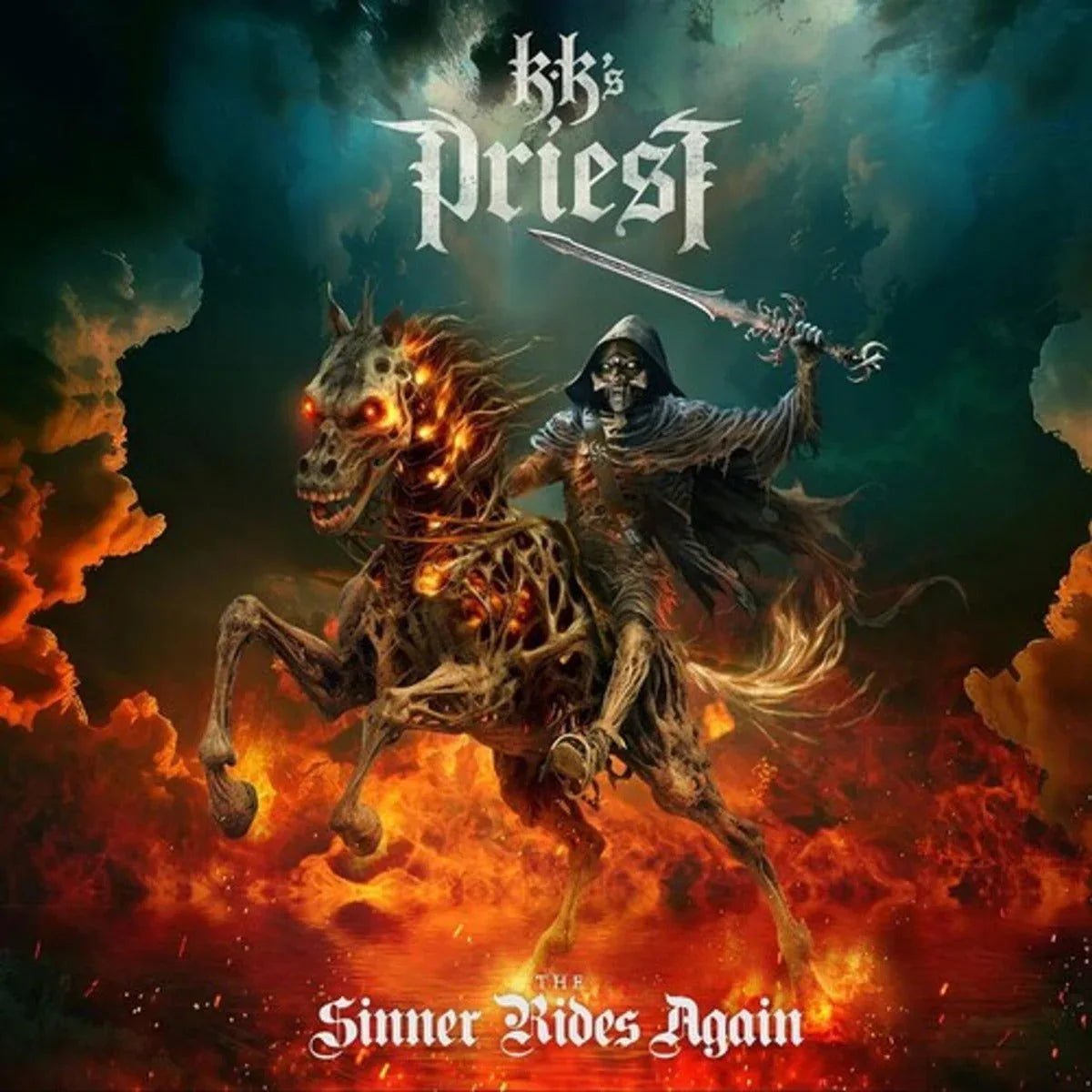 KK's Priest - The Sinner Rides Again (Indie Exclusive, Clear Vinyl) (LP) - Joco Records