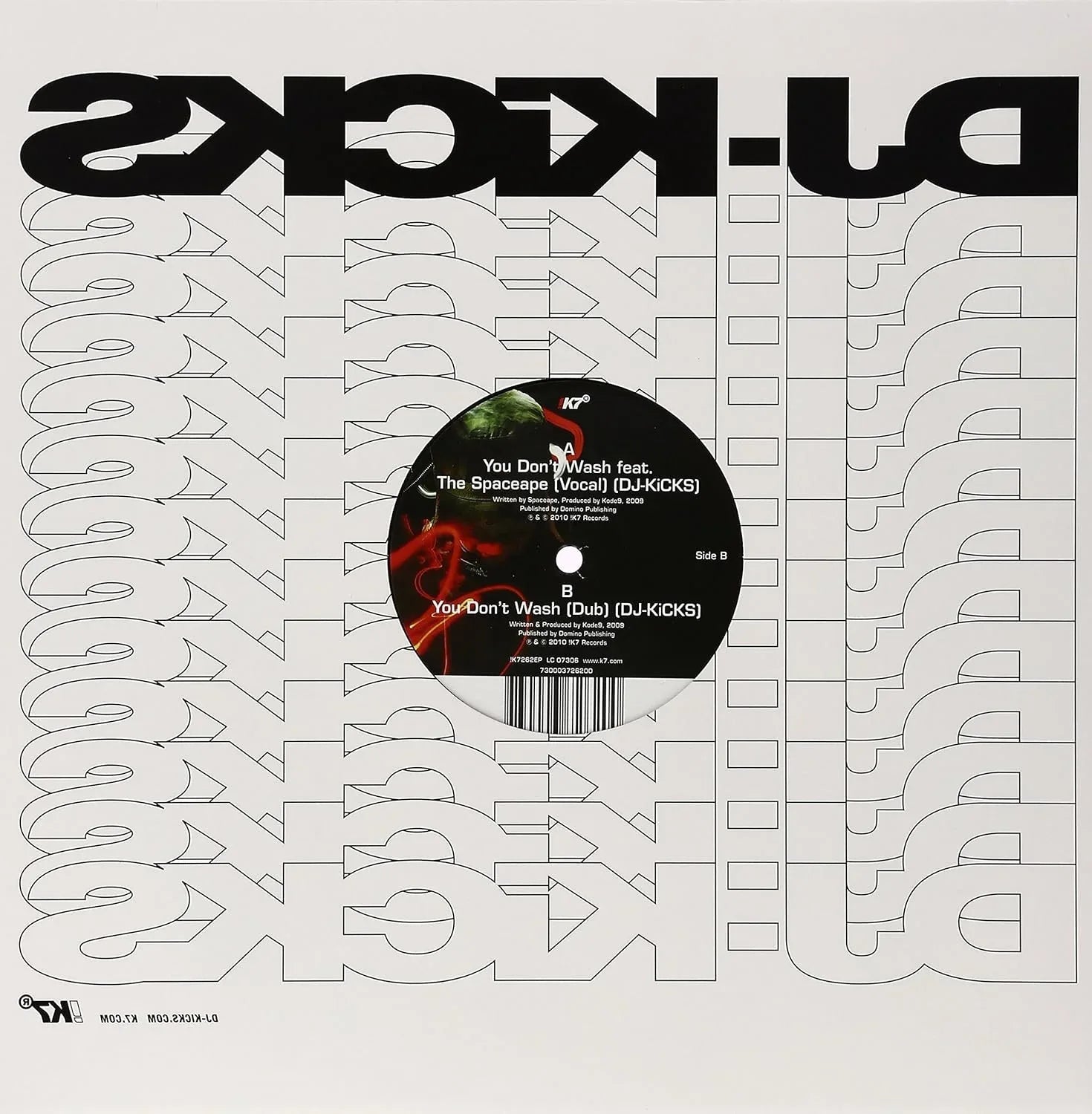 Kode9 - You Don't Wash (DJ-Kicks) (12-Inch Vinyl Single) (12-Inch Vinyl) - Joco Records