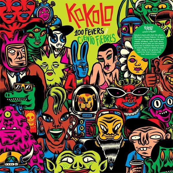 Kokolo - 100 Fevers/Ciento Fiebres (LP) - Joco Records