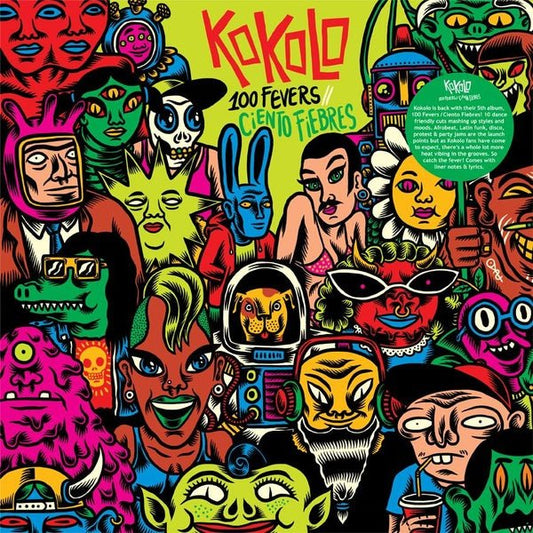 Kokolo - 100 Fevers/Ciento Fiebres (LP) - Joco Records