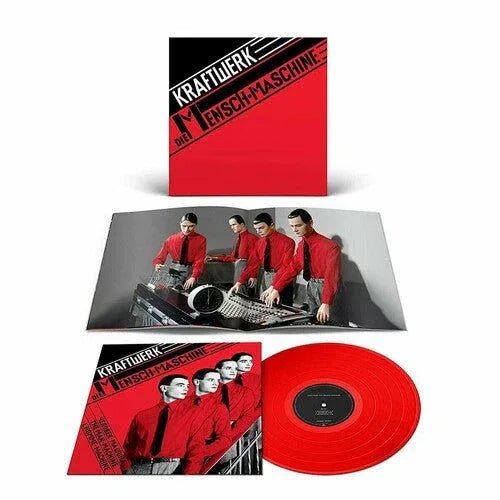 Kraftwerk - Die Mensch-Maschine (German Version) (Transparent Red Vinyl, Import) (LP) - Joco Records