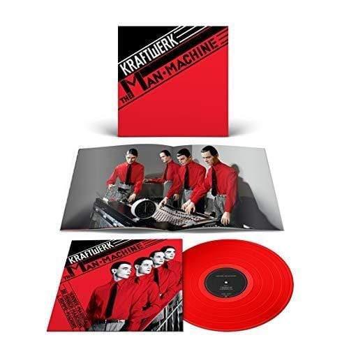Kraftwerk - The Man-Machine (Red Vinyl)(Indie Exclusive) (LP) - Joco Records