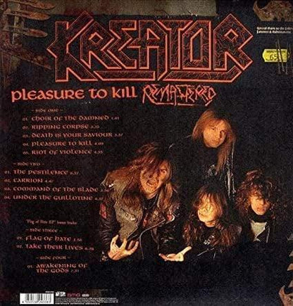 Kreator - Pleasure To Kill (Import) (2 LP) - Joco Records