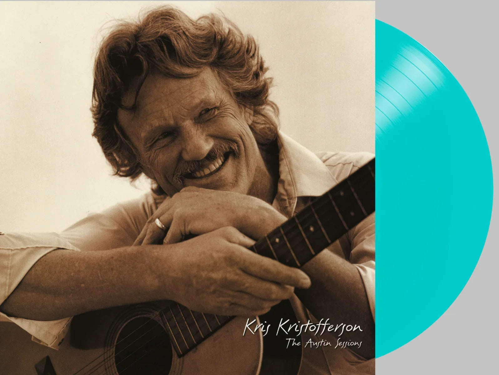 Kris Kristofferson - The Austin Sessions: 25th Anniversary Edition (Turquoise Color Vinyl, Deluxe Edition, Bonus Tracks) - Joco Records