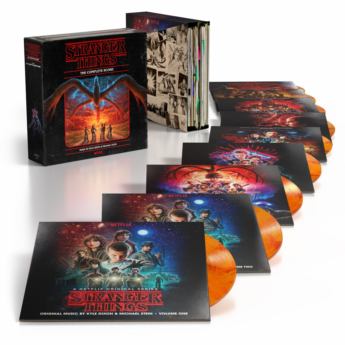Kyle Dixon & Michael Stein - Stranger Things - The Complete Score (Box Set) (Vecna’S Gate Color Vinyl) (17LP)