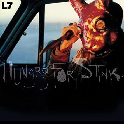 L7 - Hungry for Stink (Red & Yellow "Sunspot" Swirl Vinyl) (LP) - Joco Records