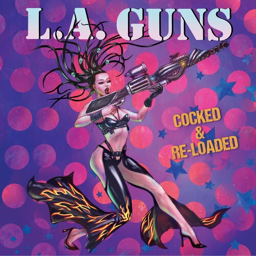 L.A. Guns - Cocked & Reloaded (Limited Edition, Purple, Black & White Vinyl) (2 LP) - Joco Records
