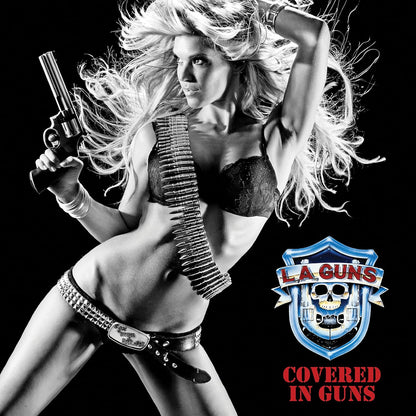 L.A. Guns - Covered In Guns (Limited Edition, Red & Blue Vinyl) (LP) - Joco Records