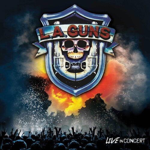 L.A. Guns - Live In Concert (Limited Edition, Blue Vinyl) (LP) - Joco Records