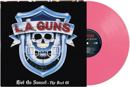 L.A. Guns - Riot On Sunset: The Best Of (Pink Vinyl, Gatefold) (LP) - Joco Records