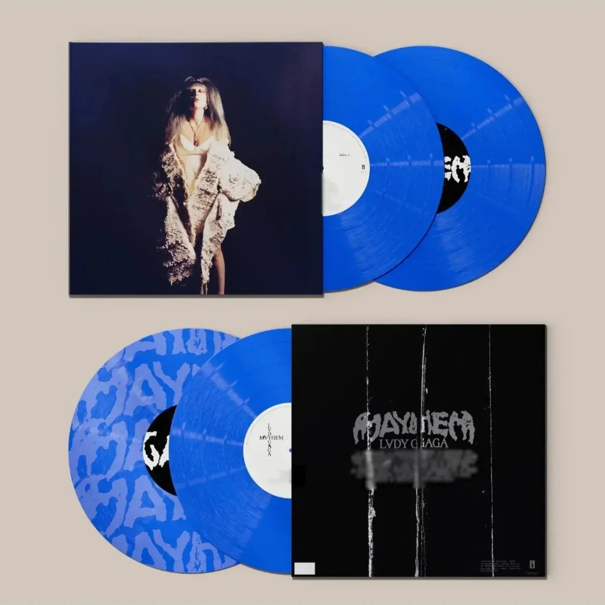 Lady Gaga - Mayhem (Indie Exclusive, Import, Alternate Cover, Opaque Blue Vinyl) (2 LP) - Joco Records