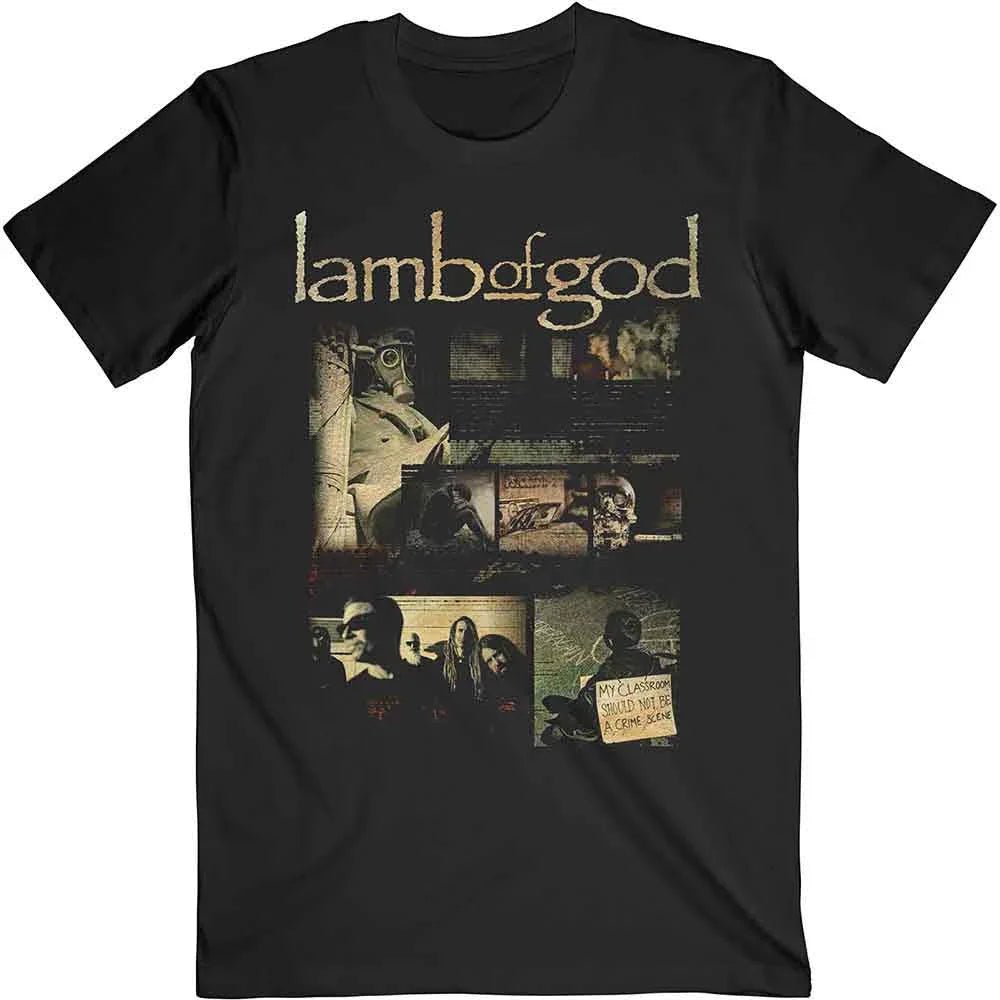 Lamb Of God - Album Collage (T-Shirt) - Joco Records