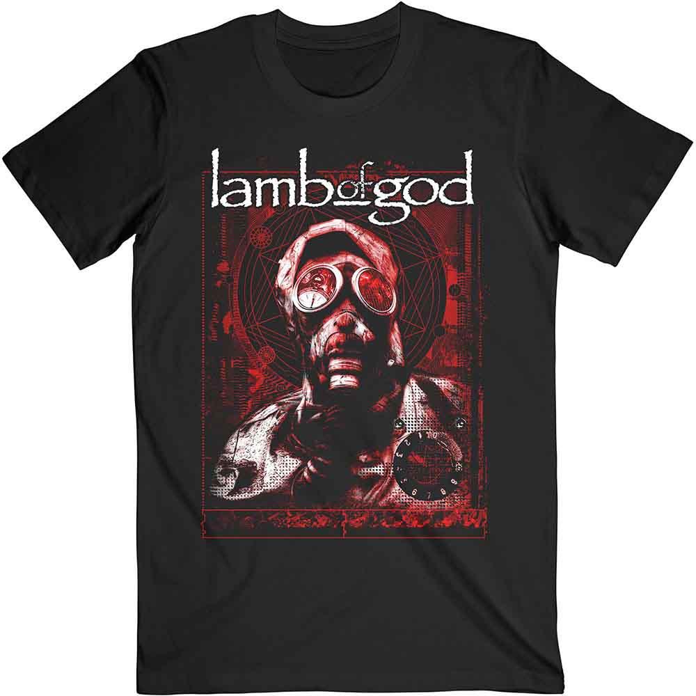 Lamb Of God - Gas Masks Waves (T-Shirt) - Joco Records