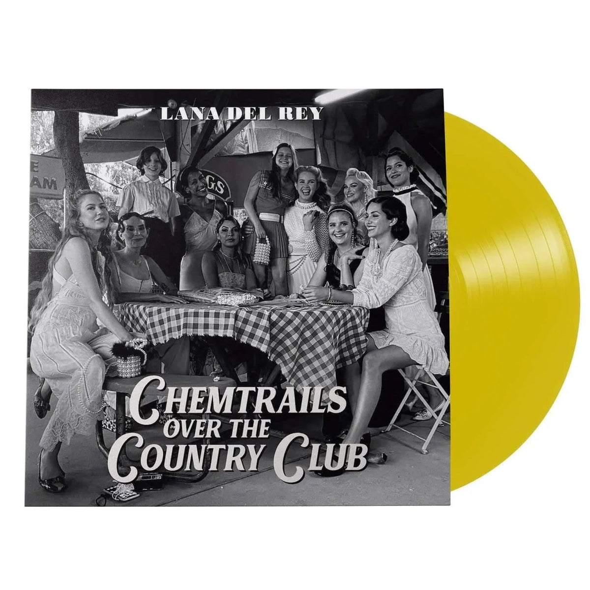 Lana Del Rey - Chemtrails Over The Country Club (Indie Exclusive, Yellow Vinyl) (LP) - Joco Records