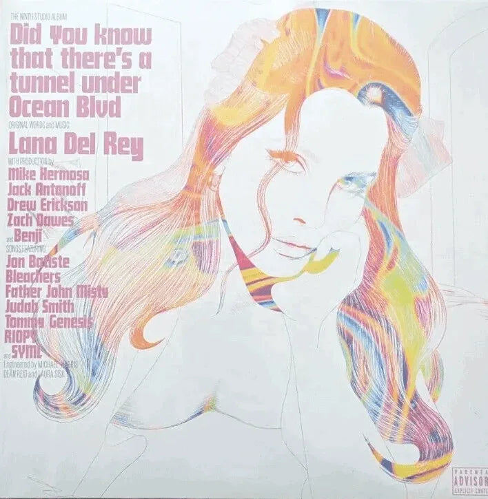 Lana Del Rey - Did You Know That There'S A Tunnel Under Ocean Blvd: Coachella Edition (Limited Edition Import, Orange Vinyl) (2 LP) - Joco Records