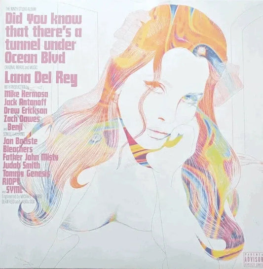 Lana Del Rey - Did You Know That There'S A Tunnel Under Ocean Blvd: Coachella Edition (Limited Edition Import, Orange Vinyl) (2 LP) - Joco Records