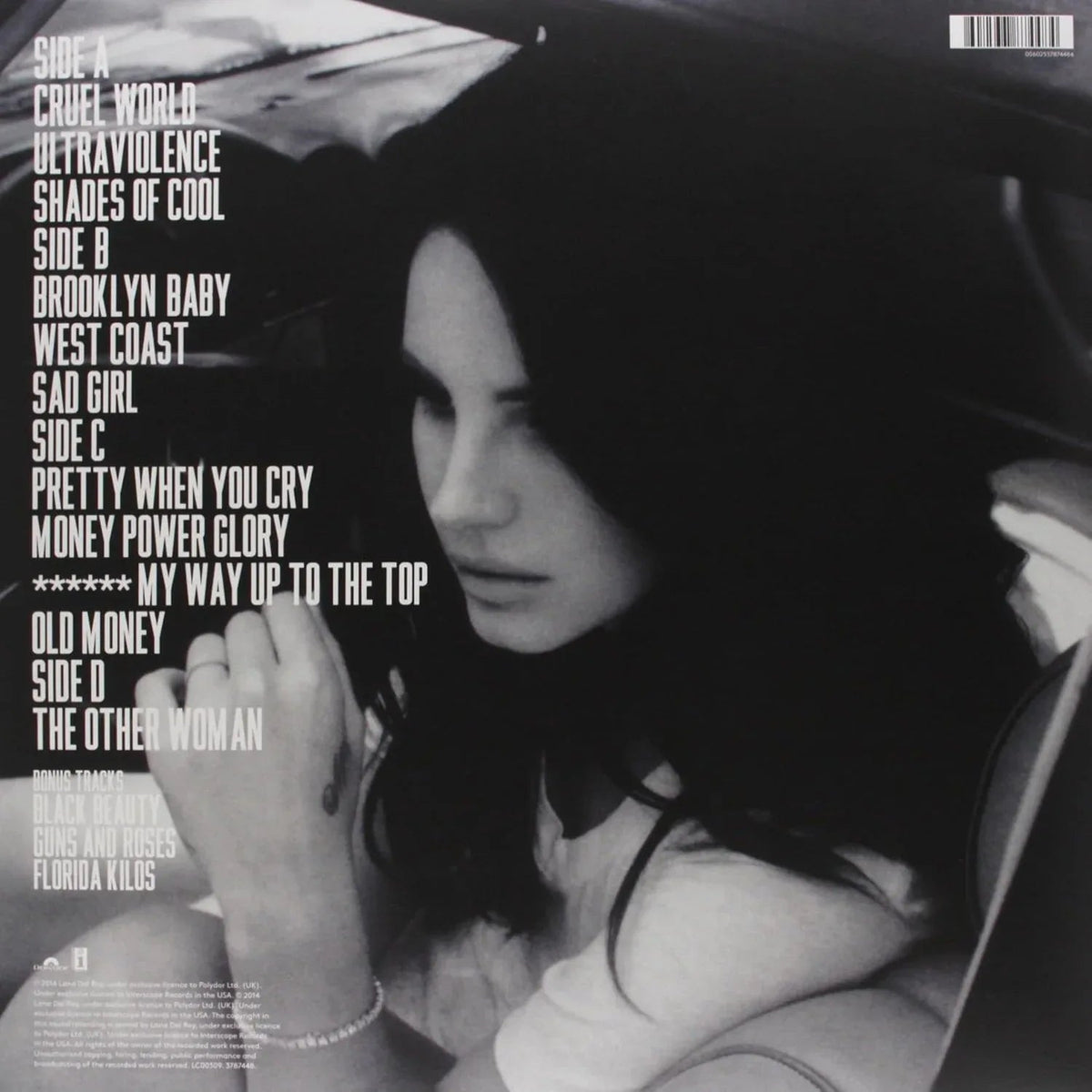 Lana Del Rey - Ultraviolence (Deluxe Edition, Bonus Tracks, 180 Gram) (2 LP) - Joco Records