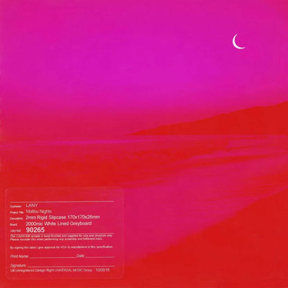 Lany - Malibu Nights (Limited Edition, Clear Vinyl) (LP) - Joco Records
