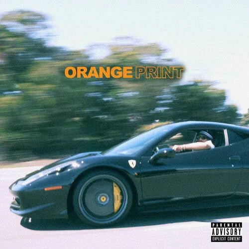 Larry June - Orange Print (Limited Edition, Transparent Orange Vinyl) (LP) - Joco Records