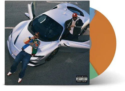 Larry June - Until Night Comes (Explicit Content) (Limited Edition, Green/ Blue/ Orange Color Vinyl) - Joco Records