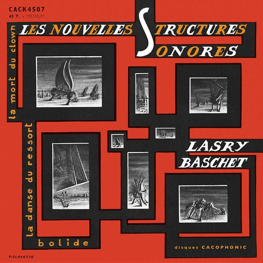 Lasry - Baschet - Les Nouvelles Structures Sonores (10 - Inch Vinyl) - Joco Records