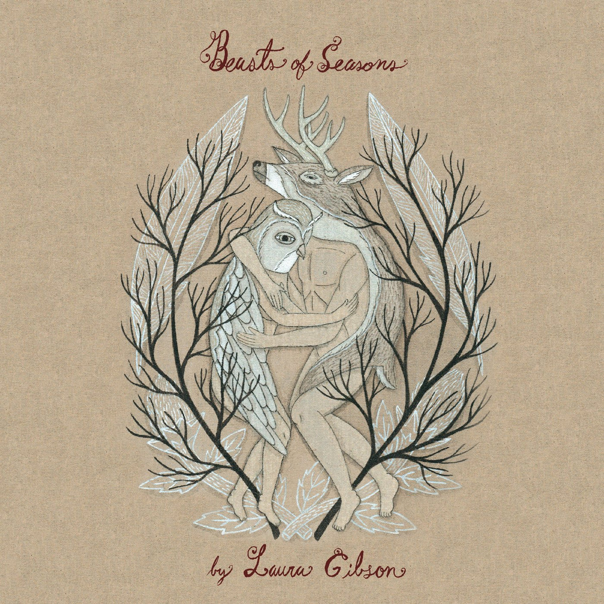 Laura Gibson - Beasts Of Seasons (Deluxe Edition, Black Cherry & Lavender Vinyl) - Joco Records