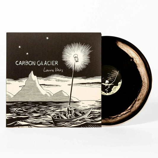 Laura Veirs - Carbon Glacier (Limited Edition, Clear & Black Vinyl) (LP) - Joco Records
