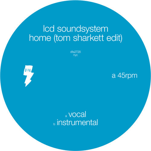 LCD Soundsystem - Home (Tom Sharkett Edit) (12" Single)