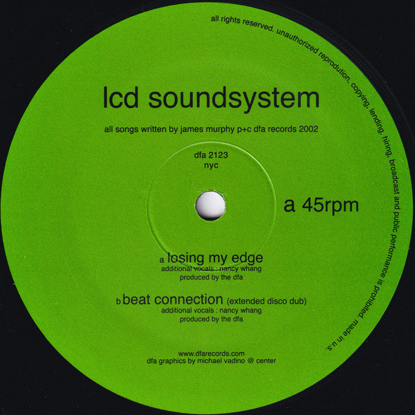 LCD Soundsystem - Losing My Edge (Indie Exclusive) (LP) - Joco Records