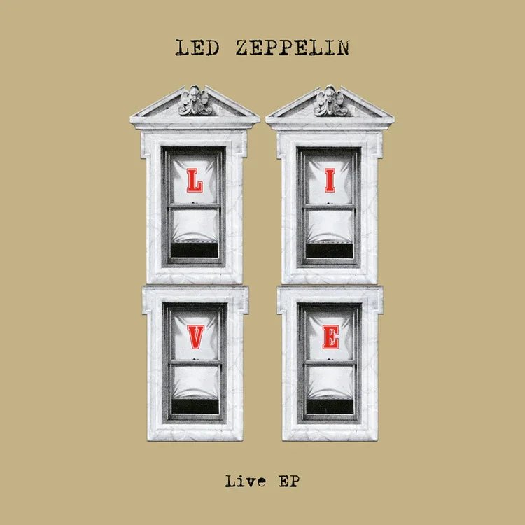 Led Zeppelin - Live EP (First-Ever Vinyl Release Of 1975 & 1979 Performances) - Joco Records