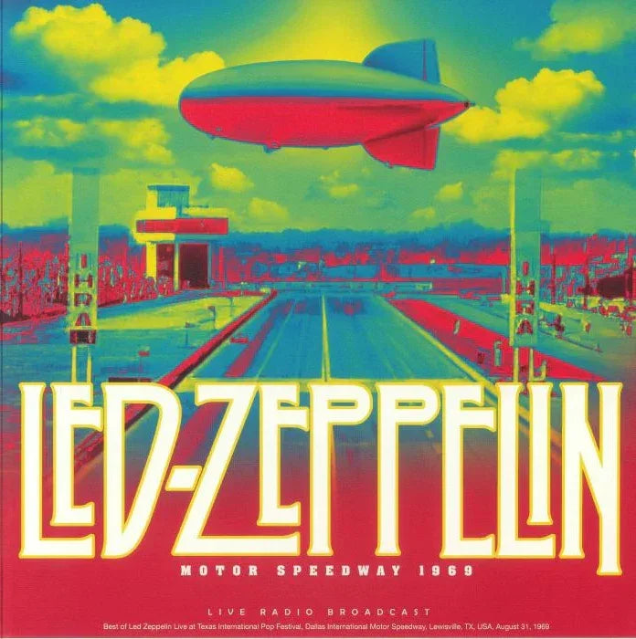 Led Zeppelin - Motor Speedway 1969 (Broadcast Import, Limited Edition, Lime Vinyl) (LP) - Joco Records