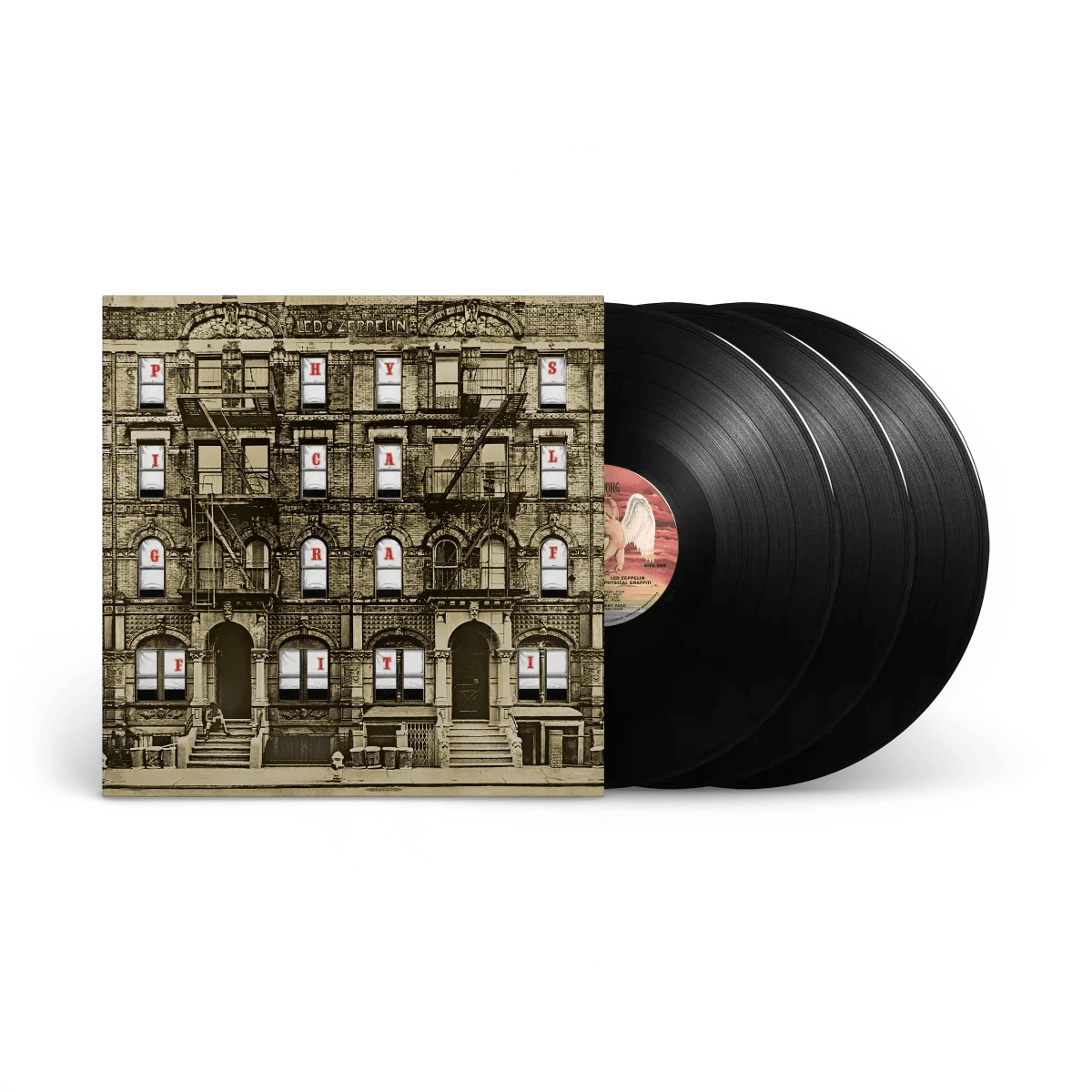 Led Zeppelin - Physical Graffiti (50th Anniversary Deluxe Edition) (3 LP) (Remastered + Poster) - Joco Records