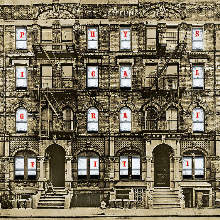 Led Zeppelin - Physical Graffiti (50th Anniversary Deluxe Edition) 3 LP Vinyl (Remastered + Poster)