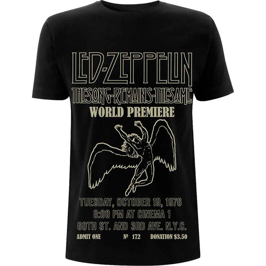 Led Zeppelin - TSRTS World Premier (T-Shirt)