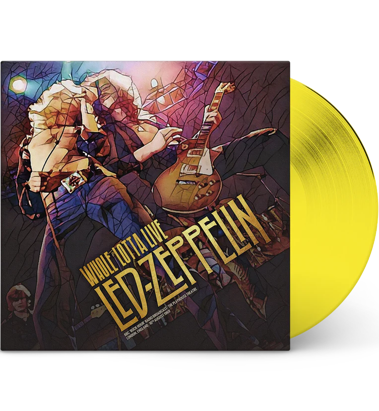 Led Zeppelin - Whole Lotta Live: The Playhouse Theatre, London, England- August 10th, 1969 (Limited Edition, Yellow Color Vinyl) (Import)