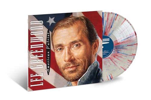 Lee Greenwood - American Patriot (Red, White & Blue Splatter LP)