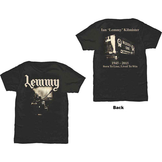Lemmy - Lived To Win (T-Shirt)