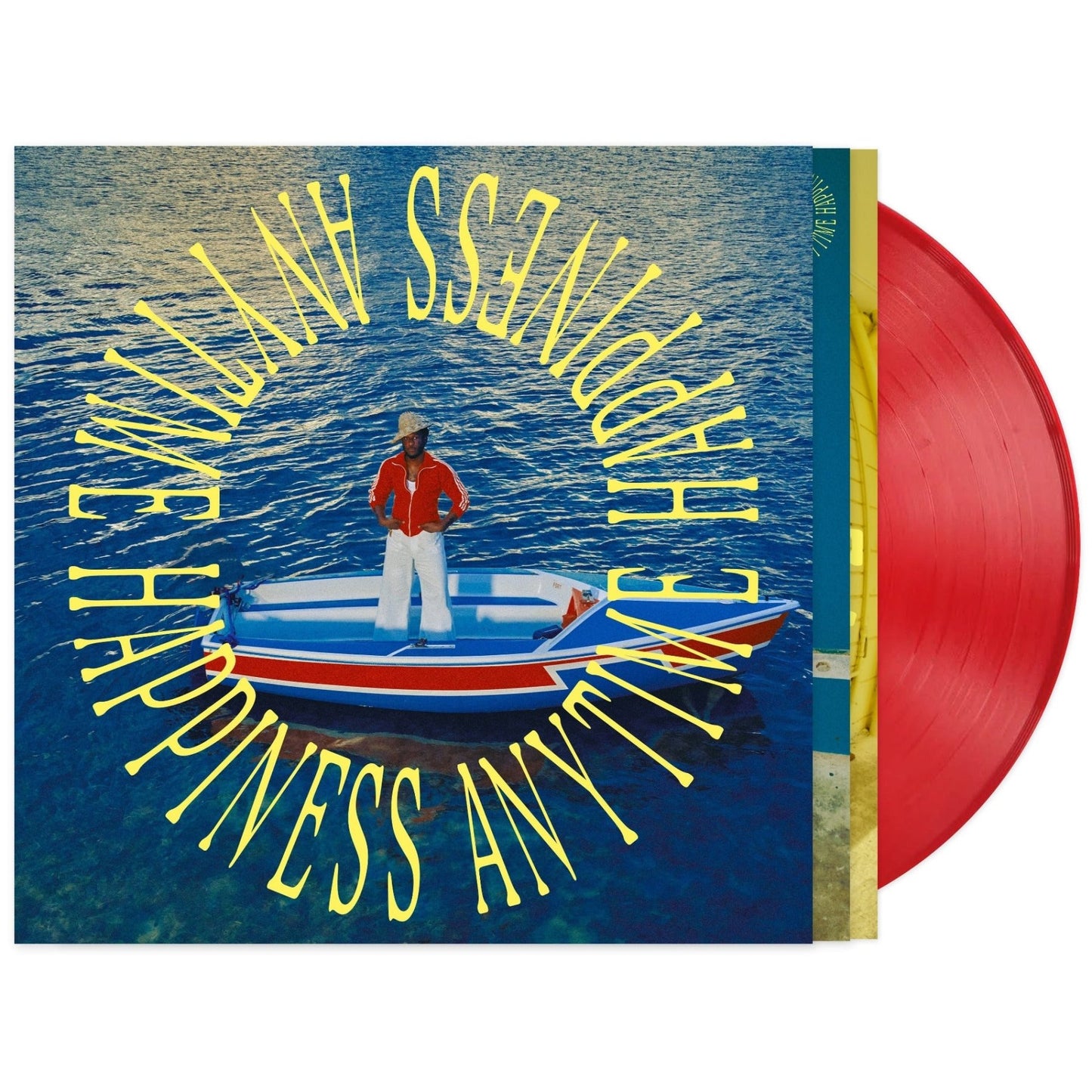 Leon Bridges - Happiness Anytime (Indie Exclusive, Campari Red Vinyl) (LP) - Joco Records