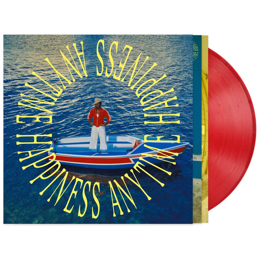 Leon Bridges - Happiness Anytime (Indie Exclusive, Campari Red Vinyl) (LP) - Joco Records