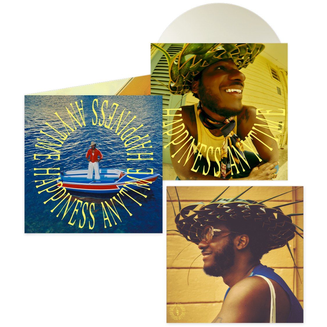 Leon Bridges - Happiness Anytime (Limited Edition, White Sand Vinyl) (LP) - Joco Records